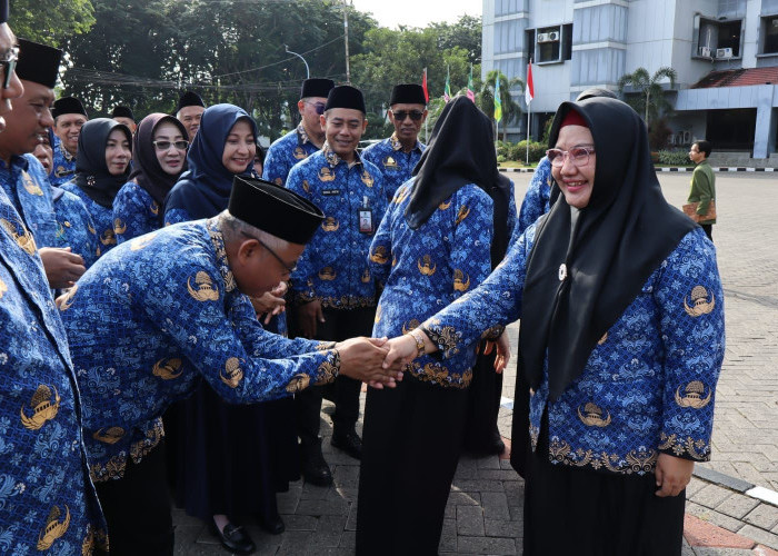 Bu Min Pamit, Minta ASN Gresik Terus Berinovasi dan Bekerja dengan Hati