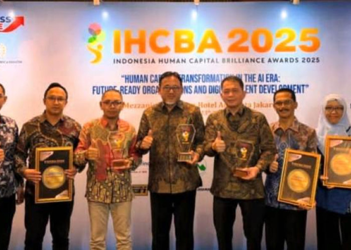 Perumda Air Minum Giri Nawa Tirta Pasuruan Raih Dua Penghargaan IHCBA 2025