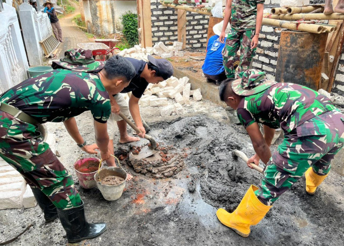 Adukan di Tangan Satgas TMMD, Harapan Jamaah Menguat di MWK Masjid Baiturrahman