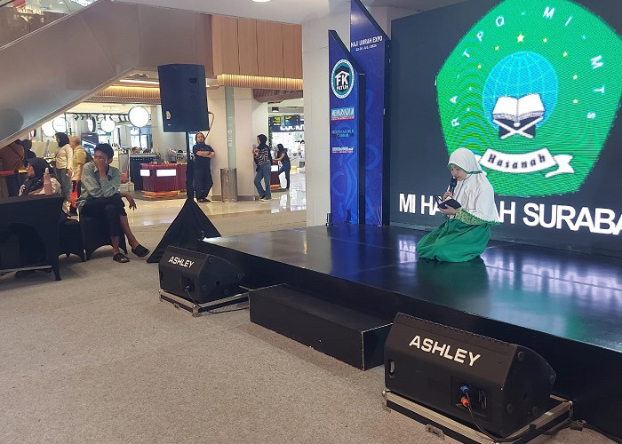 MI Hasanah Surabaya Tampil Maksimal di Memorandum Haji Umrah Expo 2026 Meski Persiapan Sehari