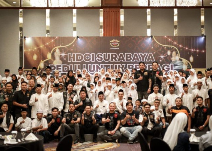 HDCI Surabaya Tebar Berkah Ramadan: Santuni Anak Yatim, Beasiswa, hingga 3.000 Takjil Dibagikan