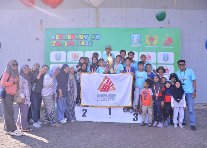 FPTI Jatim Bidik Pertahankan Juara Umum Kejurnas Panjat Tebing 2026 di Jakarta