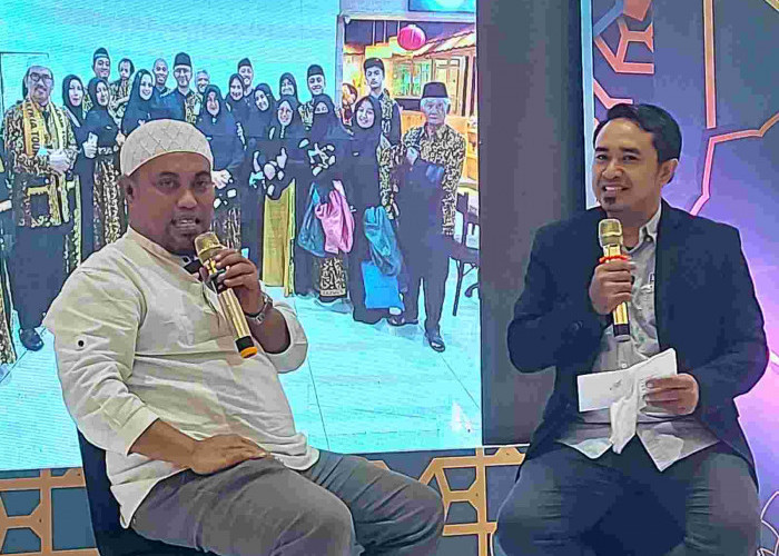 Talk Show Pameran Memorandum Umrah Holiday Expo 2023, Edukasi Jamaah Pemula harus Sesuaikan Budget 