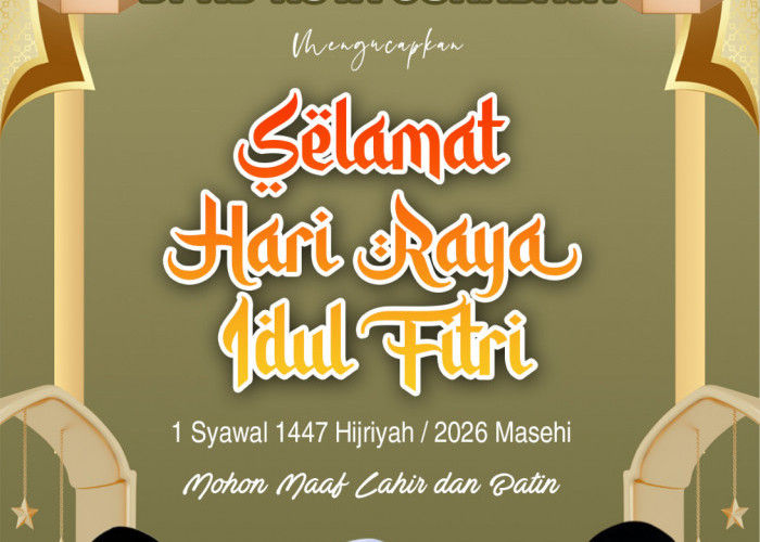 DPRD Surabaya Mengucapkan Selamat Hari Raya Idulfitri 1447 H