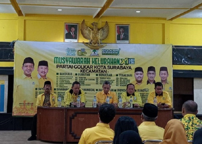 Golkar Surabaya Gelar Muslur XI di Enam Kecamatan, Target Rampung Juli 2026