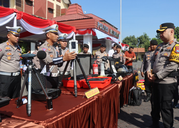 Polres Pasuruan Gelar Apel Pasukan dan Deklarasi Damai