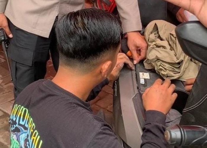 Marak Curanmor, Polrestabes Surabaya Bagikan Alarm Motor Gratis