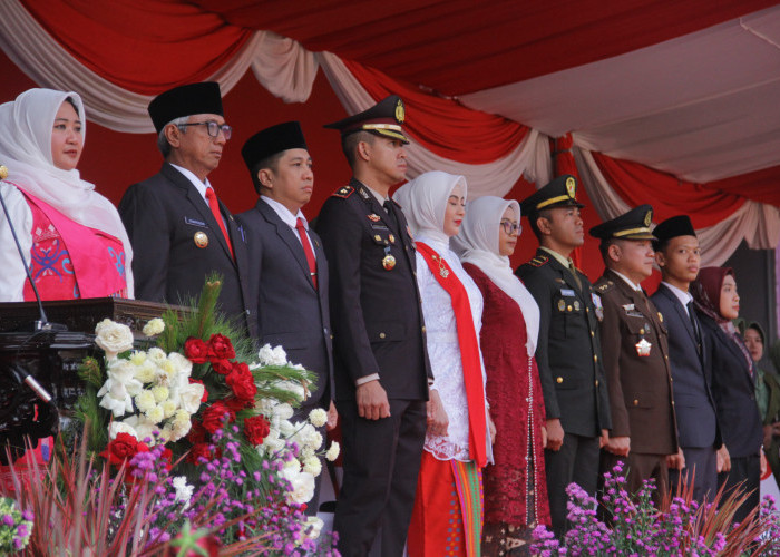 Peringatan HUT ke-80 RI di Kota Kediri Berlangsung Khidmat