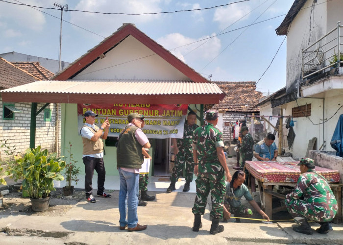 Kasdim Lamongan Turun Langsung Pantau 5 Rutilahu di Paciran-Brondong