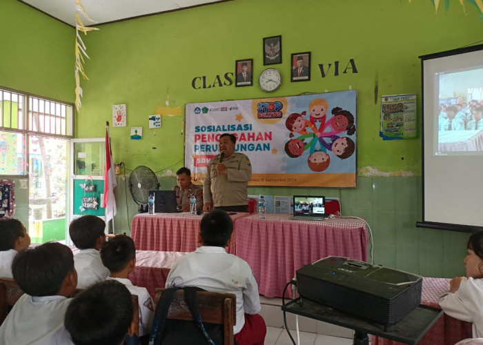 Cegah Perundungan, Polisi Edukasi Pelajar SD Bulang Prambon