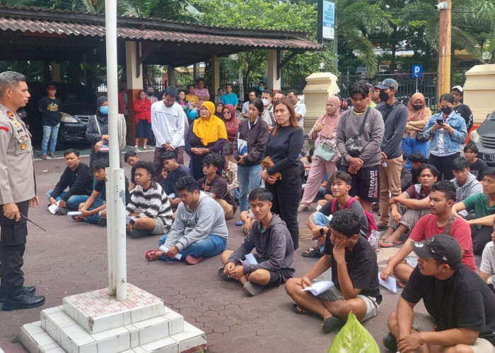 59 Pemuda Terjaring Razia Balap Liar di Surabaya, Buat Surat Pernyataan Tidak Mengulangi