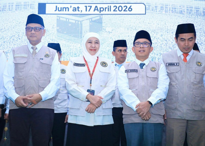 Gubernur Khofifah Jadi  Koordinator PPIH Embarkasi Surabaya, Layani 44 Ribu Jemaah Haji 2026