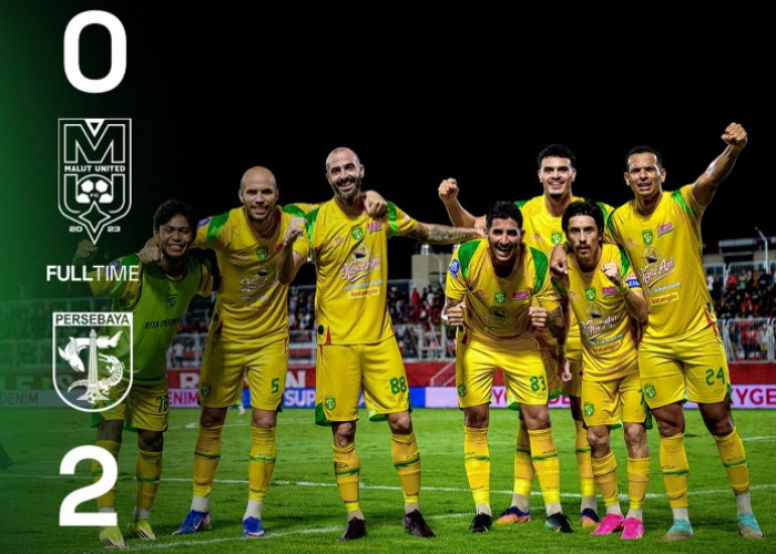 Persebaya Surabaya Akhiri Tren Negatif Usai Kalahkan Malut United
