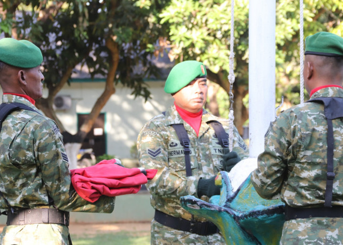 Peringati Hari Lahir Pancasila, Dandim 0826/Pamekasan Ajak Seluruh Elemen Perkokoh Gotong Royong