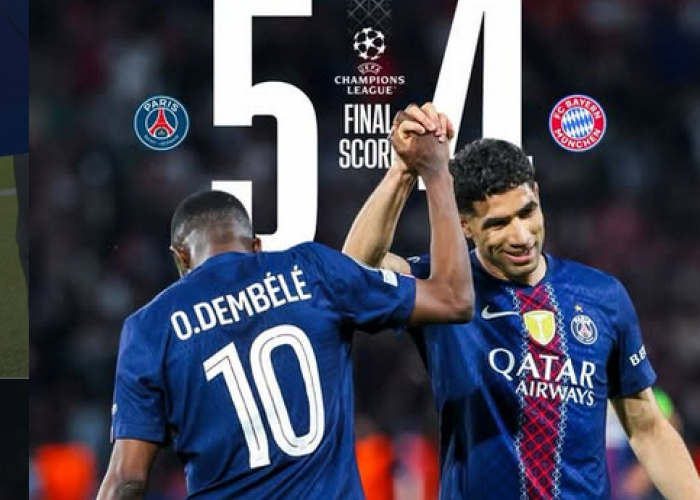 PSG Menang 5-4 atas Bayern, Semifinal Liga Champions Sajikan Duel Gila 9 Gol