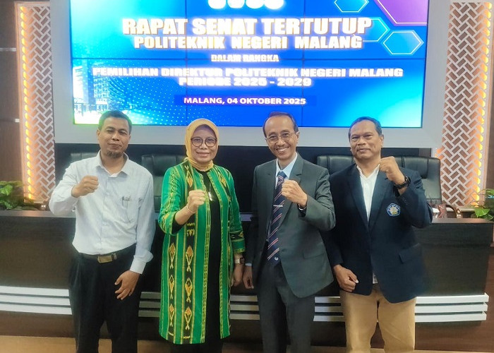 Supriatna Adhisuwignjo Kembali Pimpin Polinema Periode 2025-2029