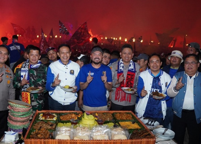 Singo Play-on Hadir di Stadion Gajayana, Polresta Malang Kota Dorong Sport Tourism