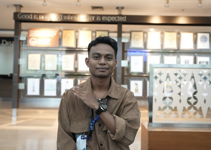 Berkat Program Magang Gaji UMK Inisiasi Prabowo, Rafli dari Aceh Kini Magang di Garuda