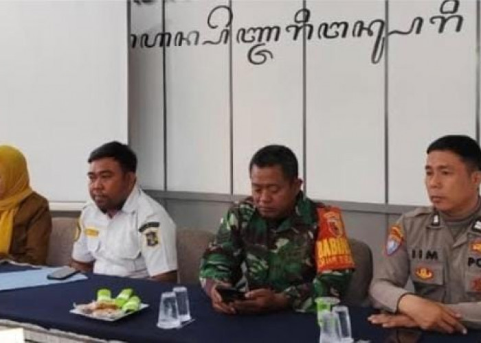 Perkuat Kamtibmas, Polsek Rungkut Bersama Tiga Pilar Gelar Rapat Koordinasi di Kedung Baruk
