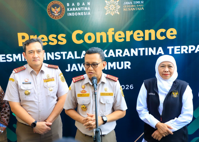 Jatim Punya Karantina Terpadu Pertama di Indonesia, Gubernur Khofifah: Ekspor-Impor Lebih Cepat dan Efisien