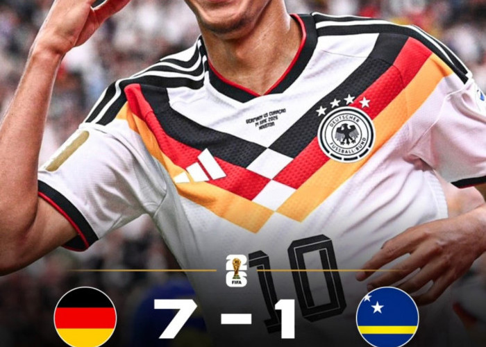 Pesta Gol di Houston Stadium: Jerman Tampil Perkasa, Gilas Curacao 7-1