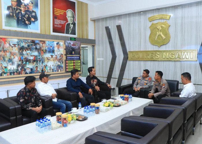 Kapolres Ngawi Terima Kunjungan GMNI Jatim Perkuat Sinergi Polri dengan Mahasiswa