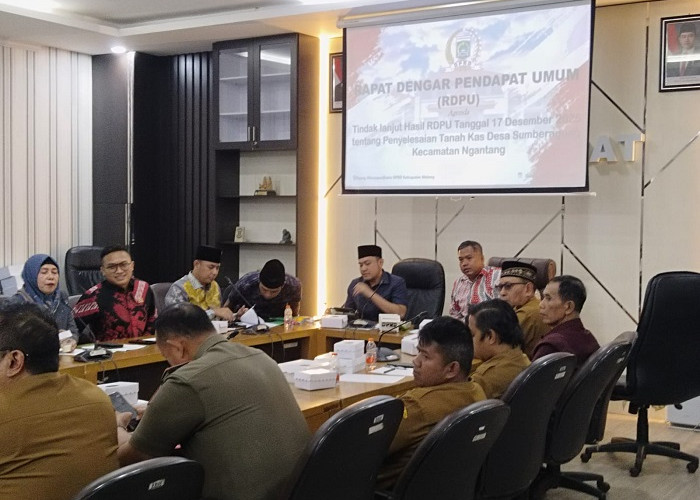 RDPU DPRD Kabupaten Malang Lahirkan 4 Rekomendasi Terkait TKD Sumberagung