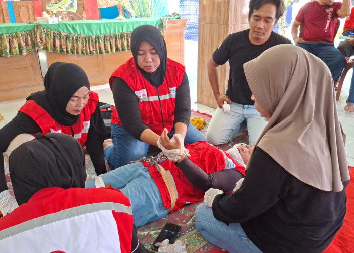 Jadi Garda Terdepan, 25 Relawan SIBAT Puger Wetan Asah Keahlian Selamatkan Nyawa