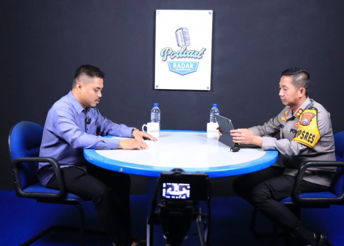 Lewat Podcast, Kapolres Bojonegoro Ajak Generasi Muda Datang ke TPS saat Pemilu