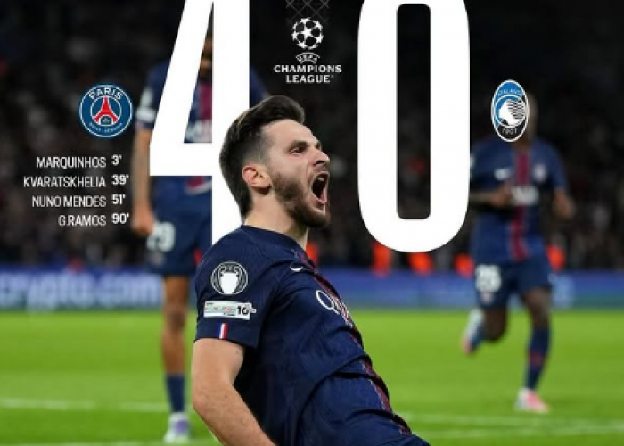 Luis Enrique Puji PSG Usai Bungkam Atalanta 4-0 di Liga Champions