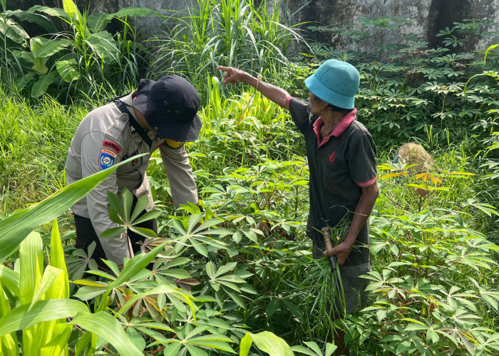 Sinergi Polri dan Warga, Bhabinkamtibmas Polsek Sukodono Gerakkan Ketahanan Pangan di Desa Kutorenon