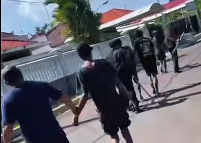 Empat Pemuda Pembobol Rumah di Dharmahusada Utara Diringkus