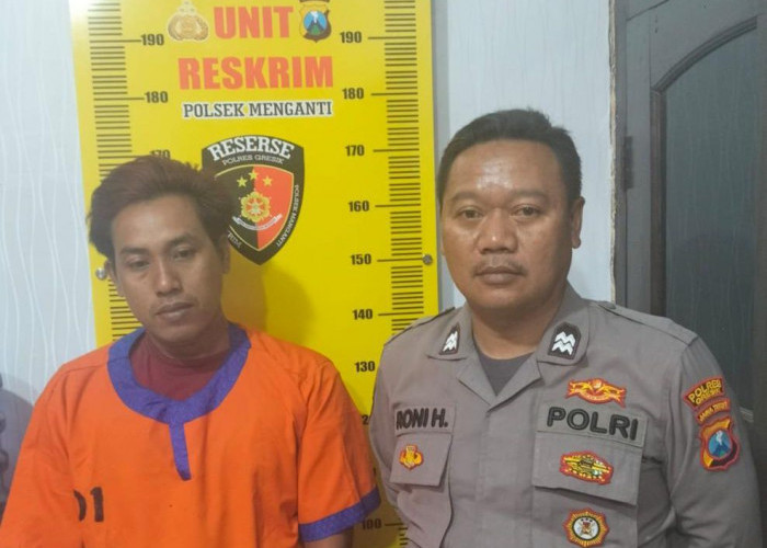 Gasak Motor Beat di Musala Saat Salat Subuh, Pria Menganti Gresik Ditangkap Polisi