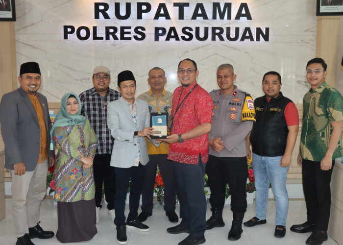 Bahas Persiapan Pengamanan Pilkada, Dewan Provinsi Jatim Dialog ke Polres Pasuruan