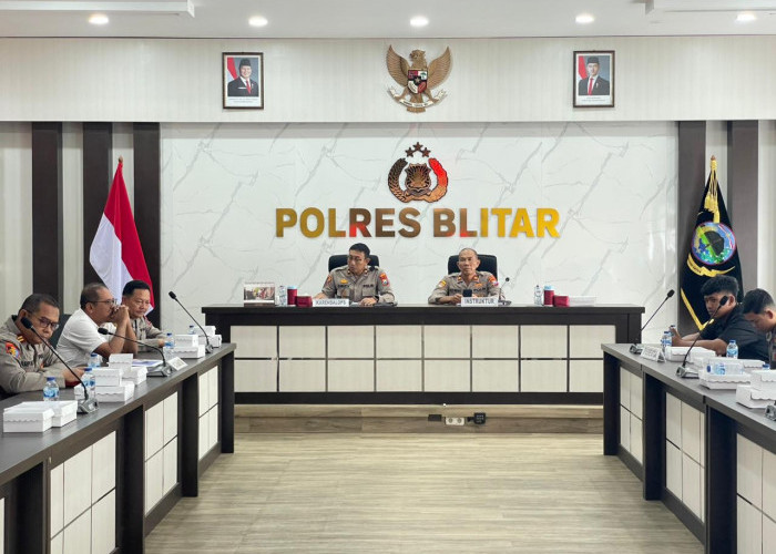 Tekan Kejahatan, Polres Blitar Siap Gelar Operasi Sikat Semeru 2025