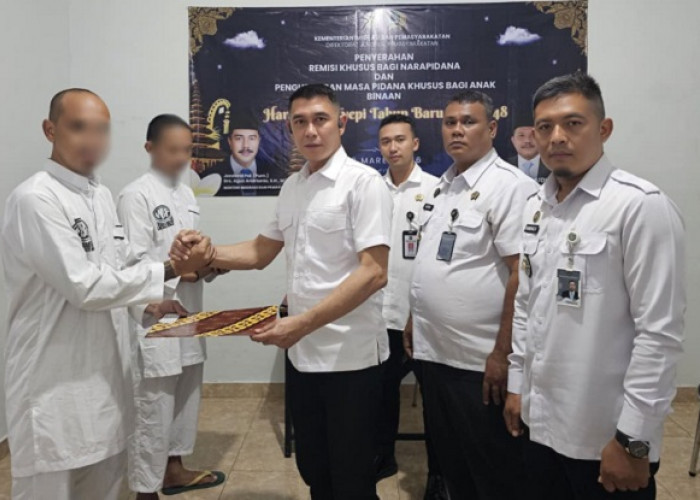 Dua Narapidana Lapas Jember Terima Remisi Khusus Nyepi 2026