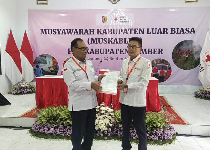 Zainollah Terpilih Jadi Ketua Baru PMI Jember, Pemkab Siap Sinergi