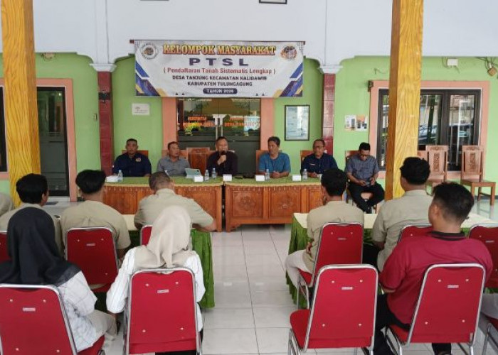 Gaspol PTSL 2026, Kepala Kantah Tulungagung Turun Monev ke Desa