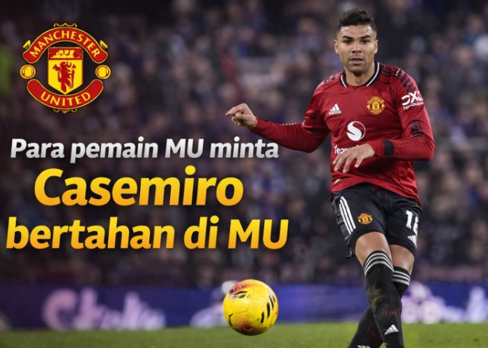 Leny Yoro Ingin Casemiro Bertahan di Manchester United Meski Sang Gelandang Berencana Pergi