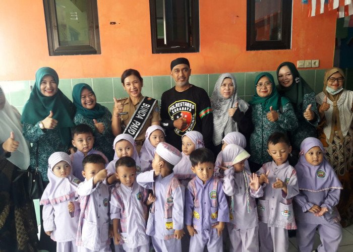 Anggota Jatanras Polrestabes Surabaya Bripka Aminullah, Dirikan Yayasan Pendidikan untuk Warga Miskin
