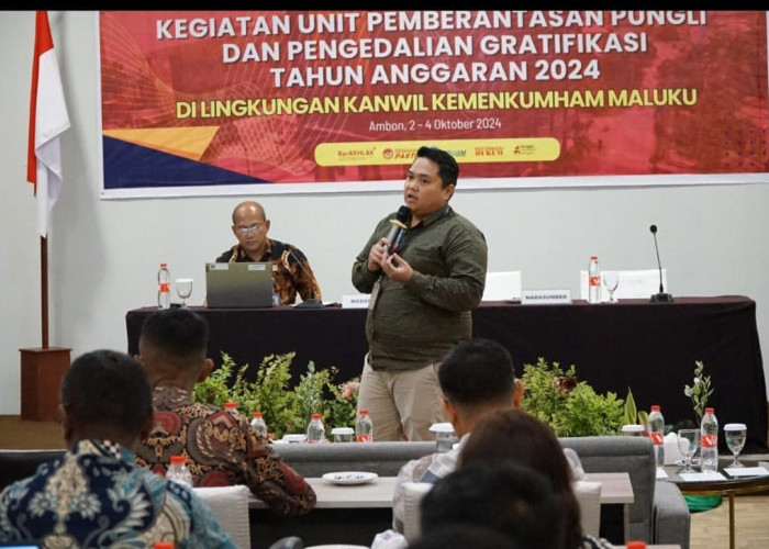 UPG Kemenkumham Maluku Ciptakan Agen Perubahan Sebagai Motor Penggerak di Satuan Kerja