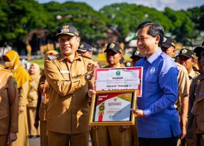 AIR MANTAP Tugu Tirta Raih Penghargaan Core Values ASN Berakhlak Kota Malang
