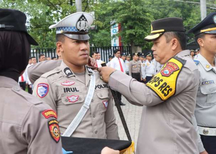 Operasi Zebra Semeru 2025 Dimulai, Kapolres Nganjuk Tekankan Disiplin Berlalu Lintas