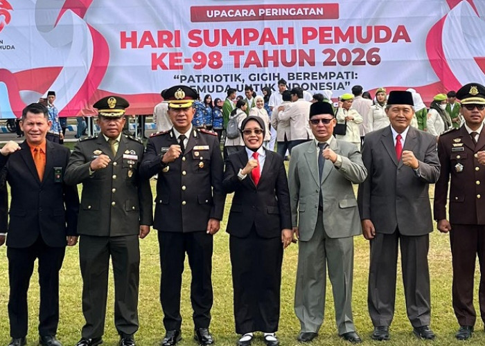 Hari Sumpah Pemuda ke-98, Wakil Bupati Kediri Ajak Pemuda Terapkan Patriotisme, Kegigihan, dan Empati