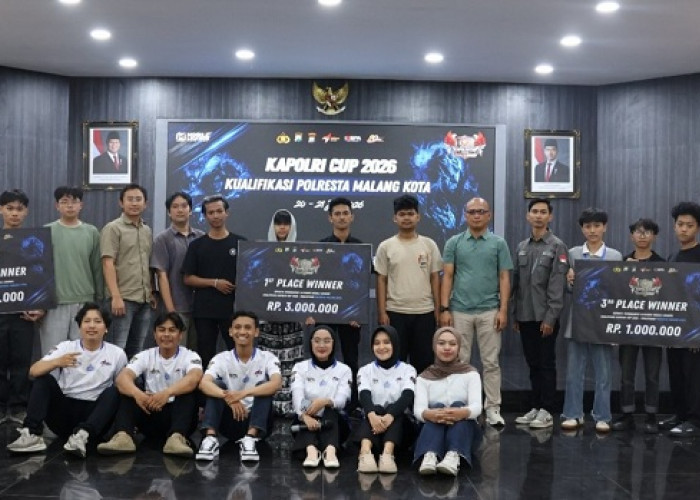 Jalang HUT Bhayangkara,  Polresta Malang Kota Gelar Turnamen Esport 
