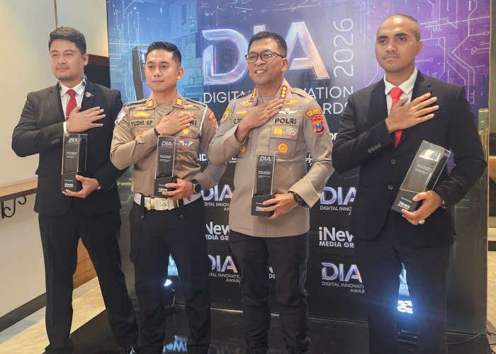 Terus Berinovasi, Polresta Sidoarjo Raih 4 Penghargaan Digital Innovation Awards 2026