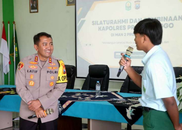 Literasi Digital, Kapolres Probolinggo Ajak Pelajar Bijak Bermedsos