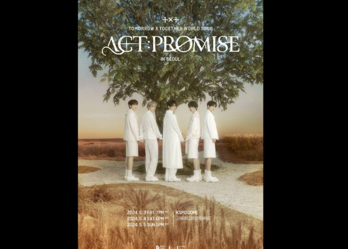 TXT Siap Sapa Penggemar dengan Konser World Tour “ACT : PROMISE”