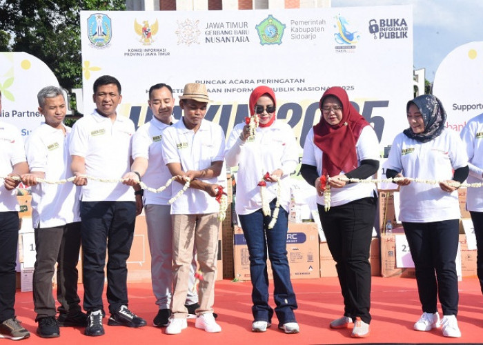 Sidoarjo Catat Sejarah di HAKIN 2025: Kampanye Keterbukaan Informasi Publik Meriah di Ruang Terbuka