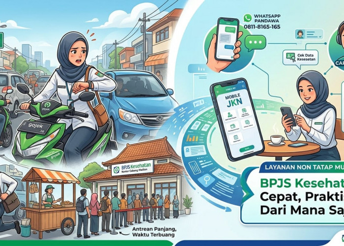 Mobile JKN dan PANDAWA Permudah Masyarakat Akses Layanan BPJS Kesehatan Lewat Handphone